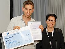 Best Paper : 1. Rami Sommerstein, Marie-Theres Meier (Prize Committee)